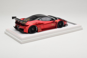 Ferrari 458 Liberty Walk LB-Silhouette WORKS GT Candy Punainen IVY 1:18 REMC003 Hartsi — kuva 3 / 6