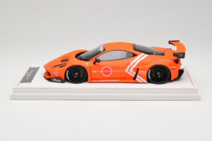 Ferrari 458 Liberty Walk LB-Silhouette WORKS GT Oranssi IVY 1:18 REMC002 Hartsi