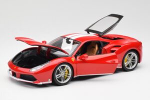 Ferrari 488 GTB Punainen Bburago 1:18 18-76102 Metalli — kuva 2 / 8