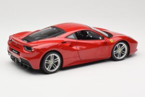 Ferrari 488 GTB Punainen Bburago 1:18 18-16008 Metalli — kuva 3 / 8