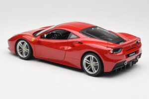 Ferrari 488 GTB Punainen Bburago 1:18 18-16008 Metalli — kuva 7 / 8