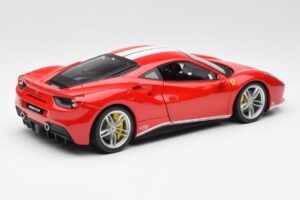 Ferrari 488 GTB Punainen Bburago 1:18 18-76102 Metalli — kuva 3 / 8