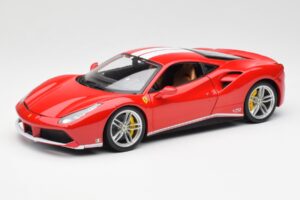 Ferrari 488 GTB Punainen Bburago 1:18 18-76102 Metalli