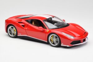 Ferrari 488 GTB Punainen Bburago 1:18 18-76102 Metalli — kuva 6 / 8