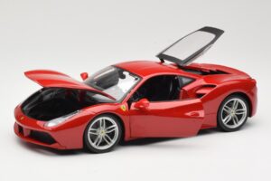 Ferrari 488 GTB Punainen Bburago 1:18 18-16008 Metalli — kuva 2 / 8