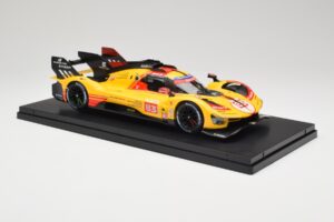Ferrari 499P Hypercar AF Corse #83 R. Kubica / Y. Ye / R. Shwartzman 24 Hours of Le Mans 2024 Bburago 1:18 18-16313-83-VET Me — kuva 6 / 9