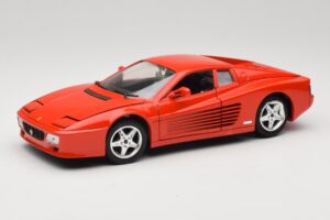 Ferrari 512 TR Punainen Mira 1:18 6144 Metalli