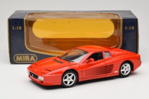 Ferrari 512 TR Punainen Mira 1:18 6144 Metalli — kuva 8 / 8