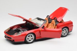 Ferrari 550 Barchetta Pininfarina Punainen Bburago 1:18 327660 Metalli — kuva 2 / 8