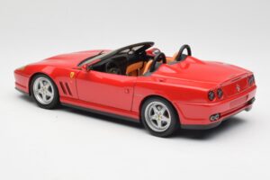 Ferrari 550 Barchetta Pininfarina Punainen Bburago 1:18 327660 Metalli — kuva 7 / 8