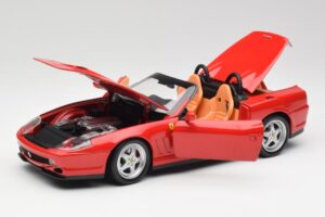 Ferrari 550 Barchetta Rosso Corsa Hot Wheels 1:18 29441 Metalli — kuva 2 / 8