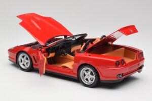 Ferrari 550 Barchetta Rosso Corsa Hot Wheels 1:18 29441 Metalli — kuva 5 / 8