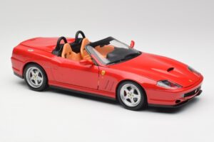 Ferrari 550 Barchetta Rosso Corsa Hot Wheels 1:18 29441 Metalli — kuva 6 / 8
