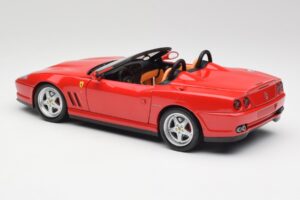 Ferrari 550 Barchetta Rosso Corsa Hot Wheels 1:18 29441 Metalli — kuva 7 / 8
