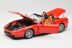 Ferrari 550 Barchetta Rosso Corsa Hot Wheels 1:18 74299294419 Metalli — kuva 2 / 8