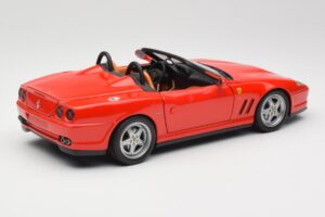 Ferrari 550 Barchetta Rosso Corsa Hot Wheels 1:18 74299294419 Metalli — kuva 3 / 8