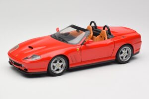 Ferrari 550 Barchetta Rosso Corsa Hot Wheels 1:18 74299294419 Metalli