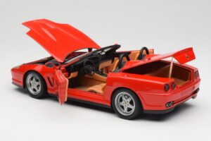 Ferrari 550 Barchetta Rosso Corsa Hot Wheels 1:18 74299294419 Metalli — kuva 5 / 8