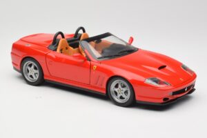 Ferrari 550 Barchetta Rosso Corsa Hot Wheels 1:18 74299294419 Metalli — kuva 6 / 8