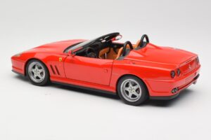 Ferrari 550 Barchetta Rosso Corsa Hot Wheels 1:18 74299294419 Metalli — kuva 7 / 8