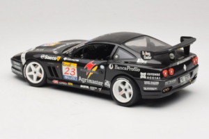 Ferrari 550 Maranello #23 Agrimaster Musta Bburago 1:18 3344-B2 Metalli — kuva 7 / 8