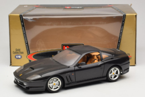 Ferrari 550 Maranello Musta Metallic Bburago 1:18 3344-B1 Metalli — kuva 8 / 8