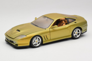 Ferrari 550 Maranello Gold Metallic Braccio & Gotz Bburago 1:18 3044-G1 Metalli