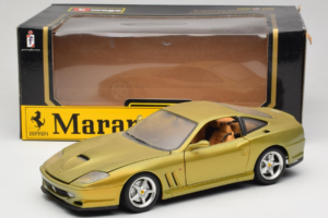 Ferrari 550 Maranello Gold Metallic Braccio & Gotz Bburago 1:18 3044-G1 Metalli — kuva 8 / 8