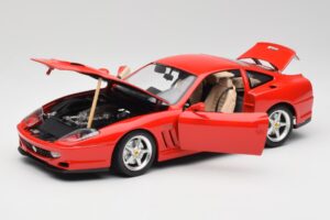 Ferrari 550 Maranello Punainen Bburago 1:18 3064 Metalli — kuva 2 / 8
