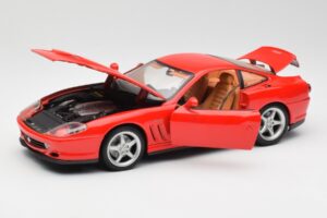 Ferrari 550 Maranello Punainen Maisto 1:18 31839 Metalli — kuva 2 / 8