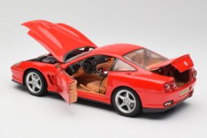 Ferrari 550 Maranello Punainen Maisto 1:18 31839 Metalli — kuva 5 / 8