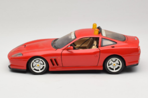 Ferrari 550 Maranello Safety Car Rosso Corsa Bburago 1:18 3064-P1 Metalli — kuva 4 / 8