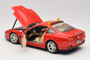 Ferrari 550 Maranello Safety Car Rosso Corsa Bburago 1:18 3064-P1 Metalli — kuva 5 / 8