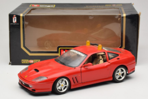 Ferrari 550 Maranello Safety Car Rosso Corsa Bburago 1:18 3064-P1 Metalli — kuva 8 / 8