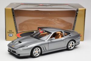 Ferrari 550 Maranello Hopea Bburago 1:18 3344 Metalli — kuva 8 / 8