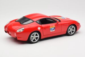 Ferrari 575 GTZ Zagato Punainen Hot Wheels 1:18 L2960 Metalli — kuva 3 / 8