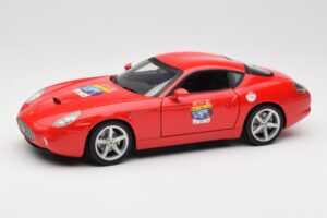 Ferrari 575 GTZ Zagato Punainen Hot Wheels 1:18 L2960 Metalli