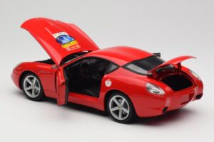 Ferrari 575 GTZ Zagato Punainen Hot Wheels 1:18 L2960 Metalli — kuva 5 / 8