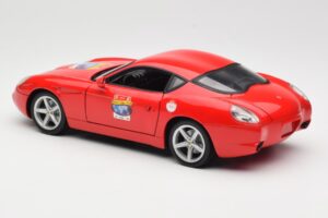 Ferrari 575 GTZ Zagato Punainen Hot Wheels 1:18 L2960 Metalli — kuva 7 / 8