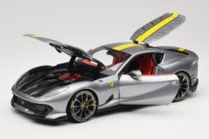 Ferrari 812 Competizione Grigio Coburn Bburago 1:18 18-01647 Metalli — kuva 2 / 8