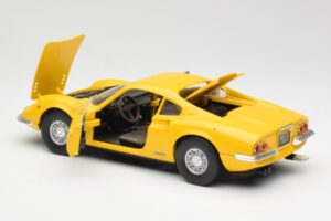 Ferrari Dino 246 GT Keltainen Anson 1:18 30301W Metalli — kuva 5 / 8