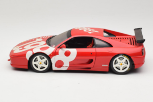 Ferrari F355 Berlinetta Punainen valkoisilla vanteilla UT Models 1:18 180074020-P2 Metalli — kuva 4 / 8
