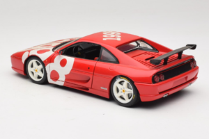 Ferrari F355 Berlinetta Punainen valkoisilla vanteilla UT Models 1:18 180074020-P2 Metalli — kuva 7 / 8