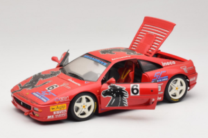Ferrari F355 Berlinetta Diavia #6 Punainen UT Models 1:18 180074020-P3 Metalli — kuva 2 / 8