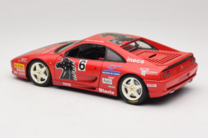 Ferrari F355 Berlinetta Diavia #6 Punainen UT Models 1:18 180074020-P3 Metalli — kuva 7 / 8