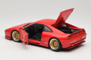 Ferrari F355 Berlinetta Punainen Custom Kultavantein UT Models 1:18 180074020-P5 Metalli — kuva 5 / 8