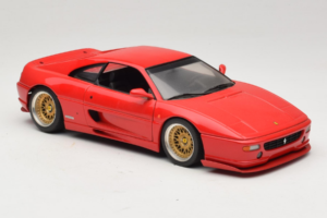 Ferrari F355 Berlinetta Punainen Custom Kultavantein UT Models 1:18 180074020-P5 Metalli — kuva 6 / 8