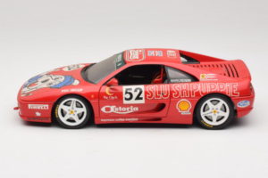 Ferrari F355 Berlinetta Slushuppie #52 M. Peters Punainen UT Models 1:18 180074020-P4 Metalli — kuva 4 / 8