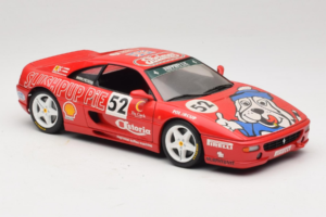 Ferrari F355 Berlinetta Slushuppie #52 M. Peters Punainen UT Models 1:18 180074020-P4 Metalli — kuva 6 / 8