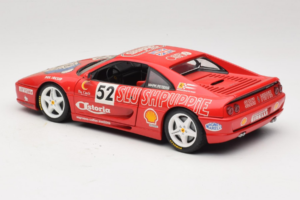 Ferrari F355 Berlinetta Slushuppie #52 M. Peters Punainen UT Models 1:18 180074020-P4 Metalli — kuva 7 / 8